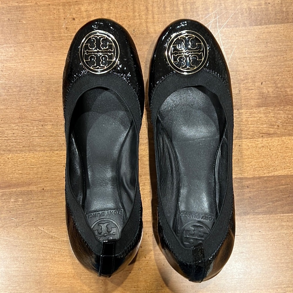 Tory Burch Caroline Flats - Black size 7.5